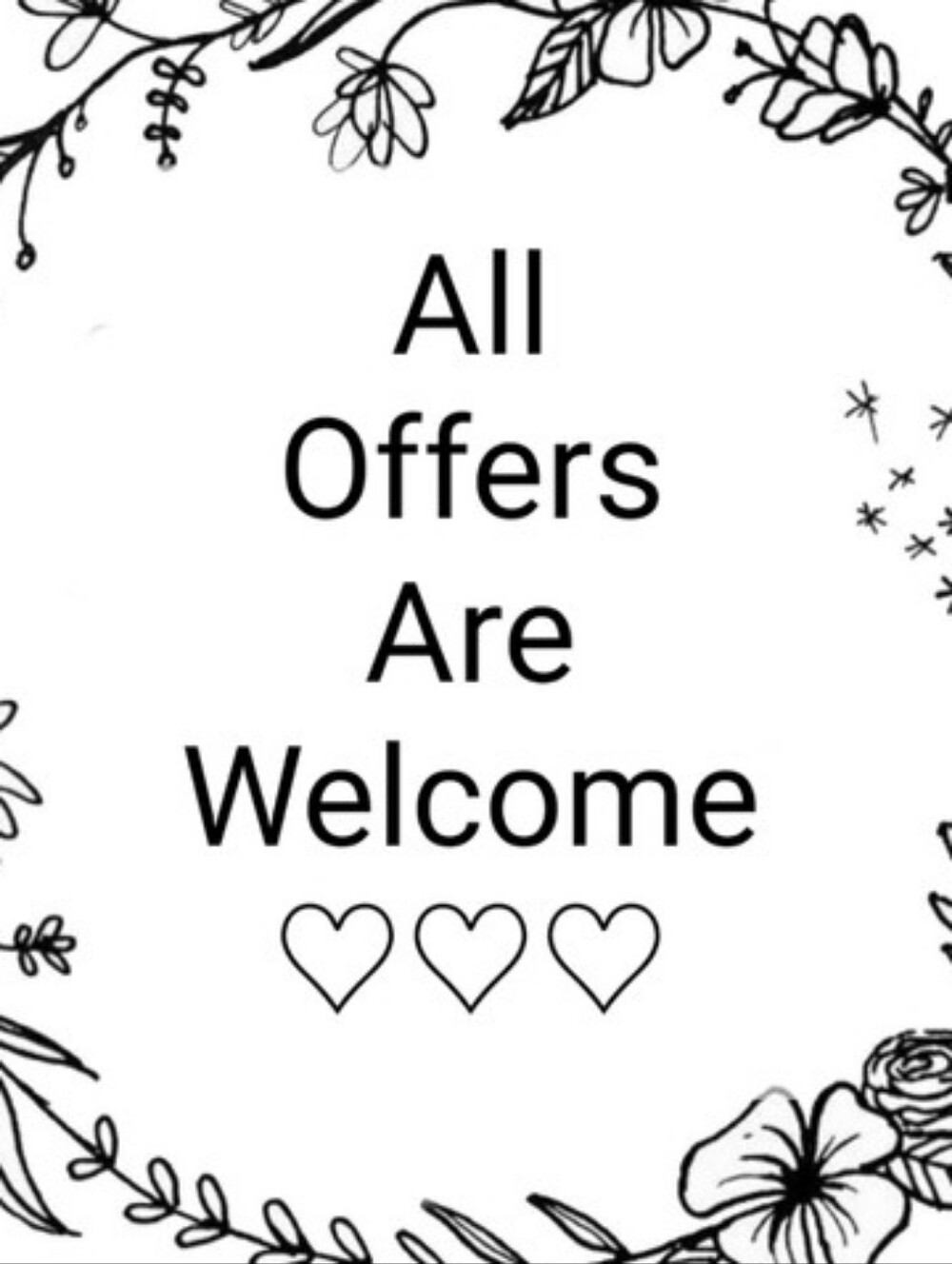 Make An Offer! Happy To Make A Deal.